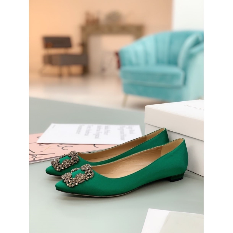 Manolo Blahnik flat shoes